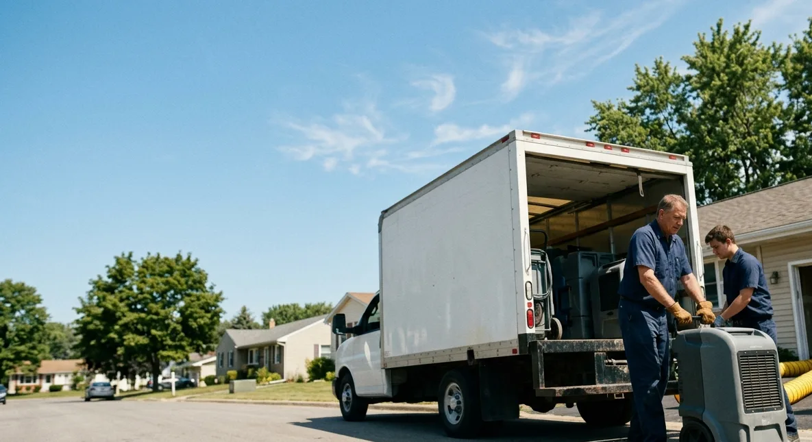 Water Damage Cleanup in Marengo, IA near me